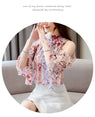 Blouse women 2020 ladies tops floral chiffon