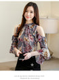 Blouse women 2020 ladies tops floral chiffon