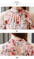 Blouse women 2020 ladies tops floral chiffon