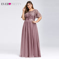 Plus Size Sequined Evening Dresses Long