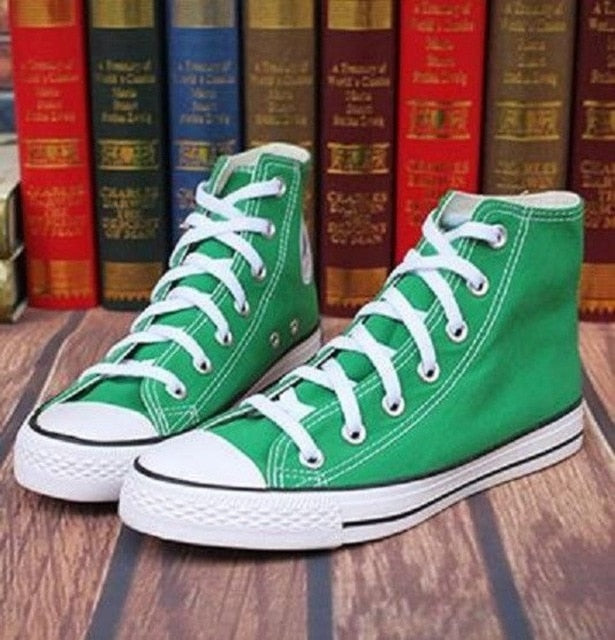 Authentic Classic High Top Canvas Sneakers