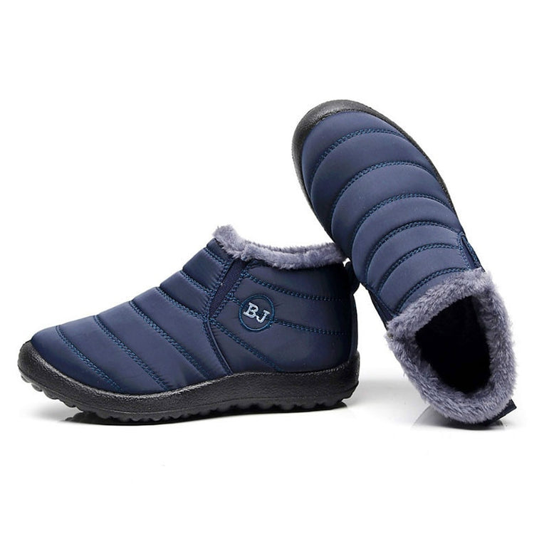 Waterproof winter solid casual boots