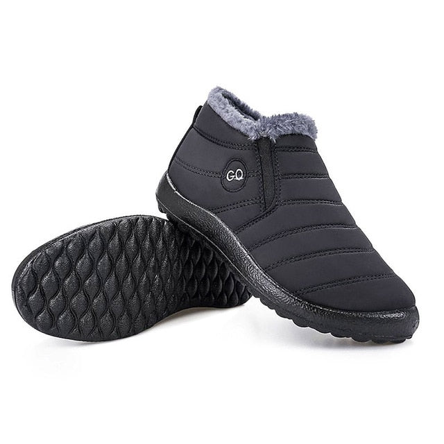 Waterproof winter solid casual boots