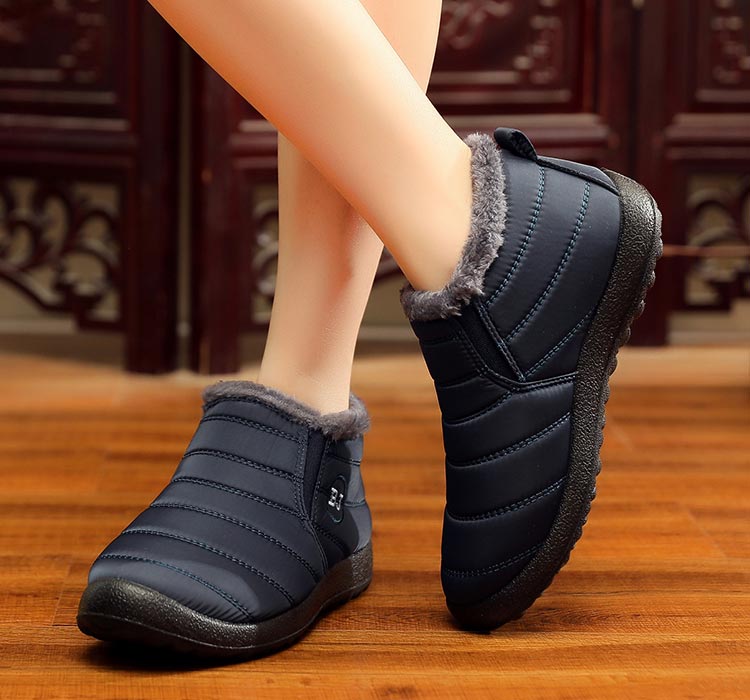 Waterproof winter solid casual boots