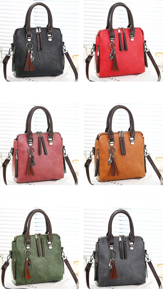 Vintage PU Leather Ladies HandBags