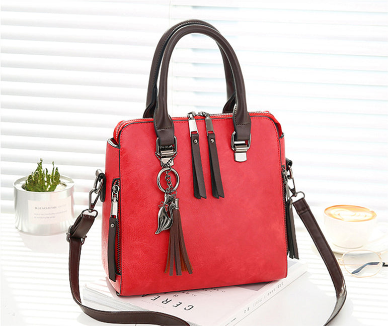 Vintage PU Leather Ladies HandBags