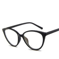 Cat eye frame clear lens eyeglasses