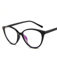 Cat eye frame clear lens eyeglasses