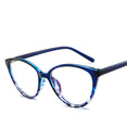 Cat eye frame clear lens eyeglasses