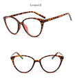 Cat eye frame clear lens eyeglasses