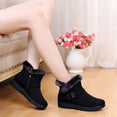 Short Fur Plush Winter Ankle Boot