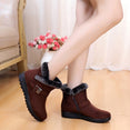 Short Fur Plush Winter Ankle Boot