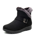 Short Fur Plush Winter Ankle Boot