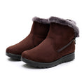 Short Fur Plush Winter Ankle Boot