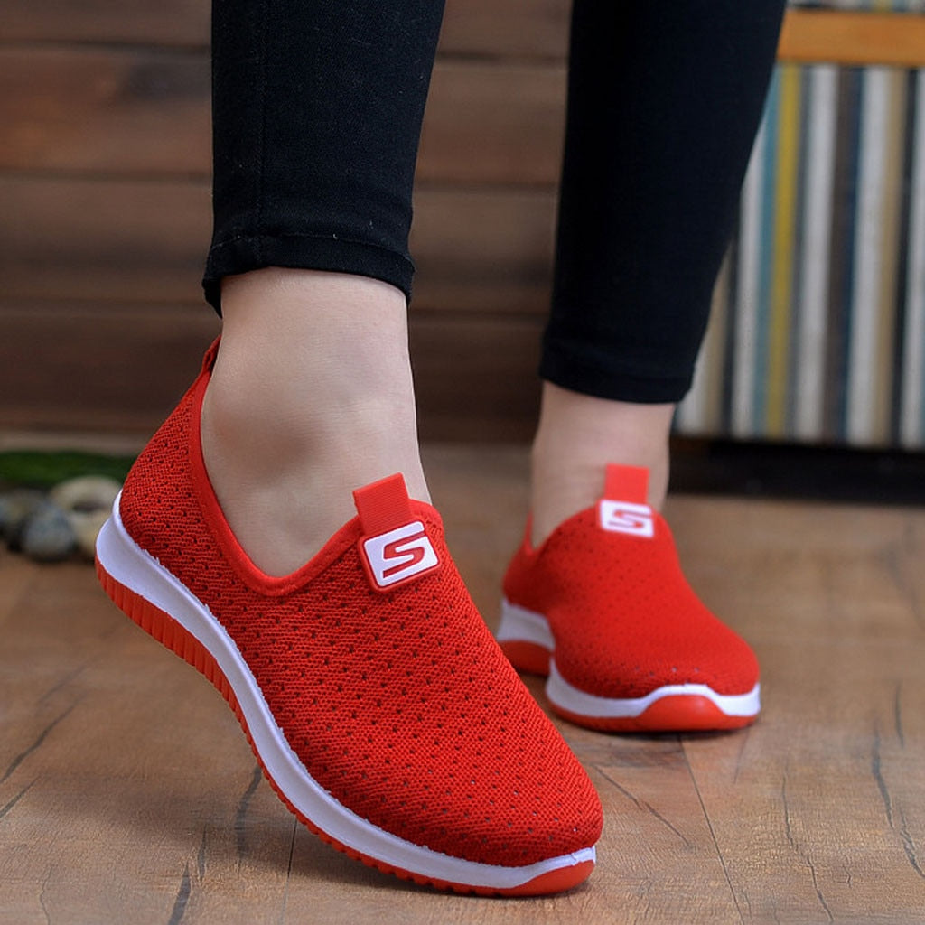 Breathable air mesh Spring Sneakers