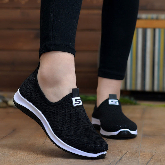 Breathable air mesh Spring Sneakers