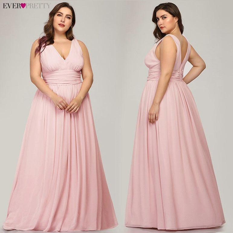 Pretty Plus Size Bridesmaid Dresses 2020