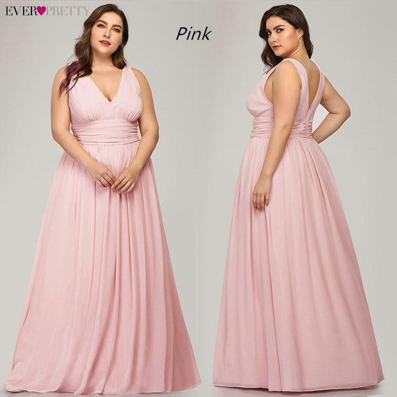 Pretty Plus Size Bridesmaid Dresses 2020