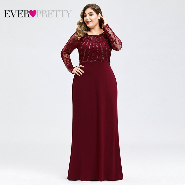 Plus Size Evening Dresses Long 2020