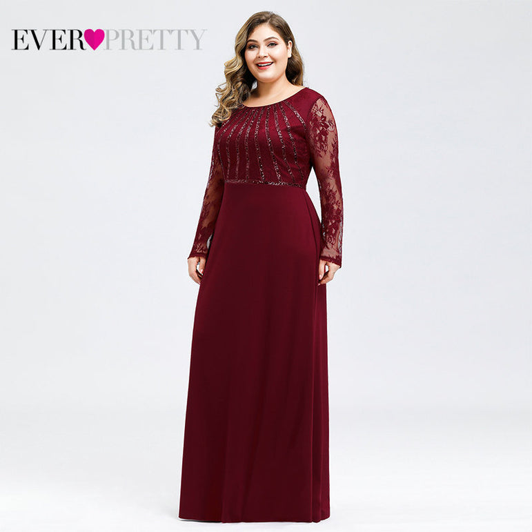 Plus Size Evening Dresses Long 2020