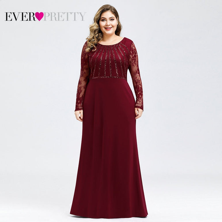 Plus Size Evening Dresses Long 2020