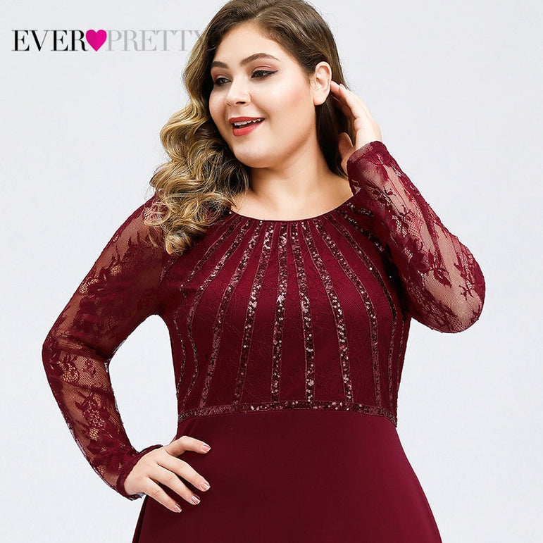 Plus Size Evening Dresses Long 2020