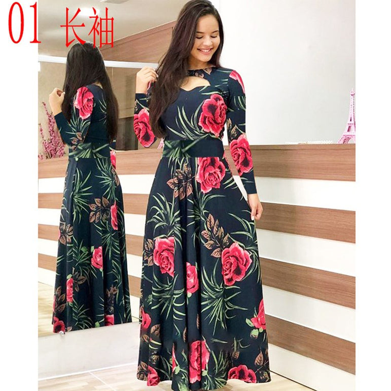 Elegant Spring Autumn Women Dress 2020