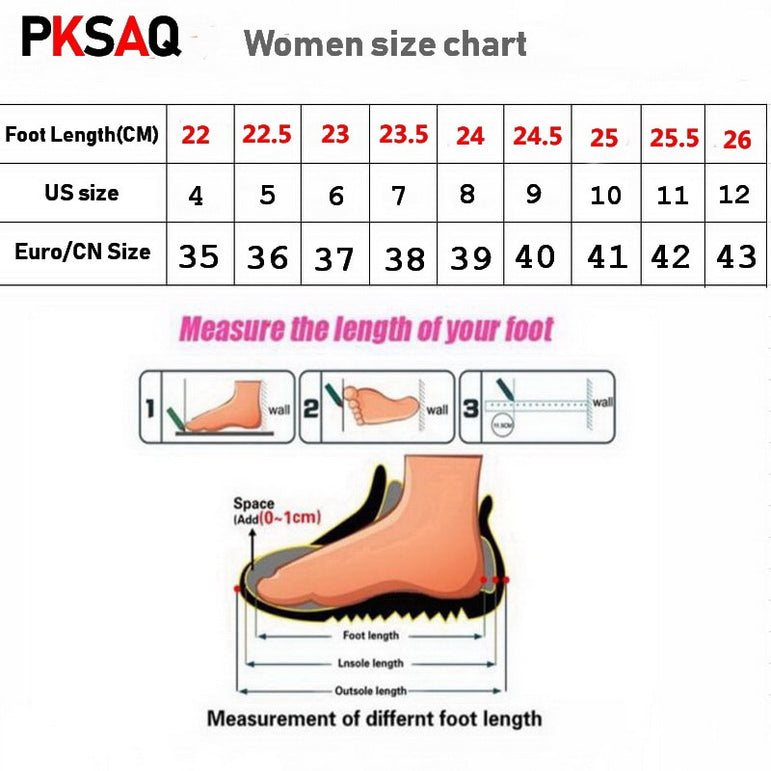 Fashion Breathable PU Leather Women Sneakers