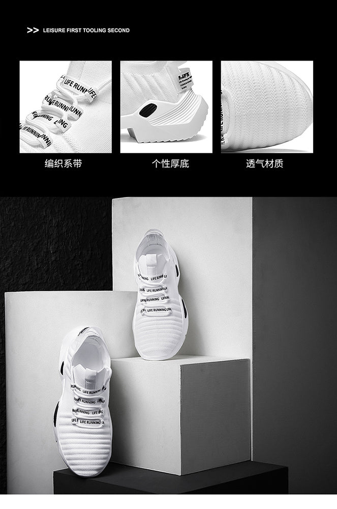 Running Shoes High quality White Sneakers