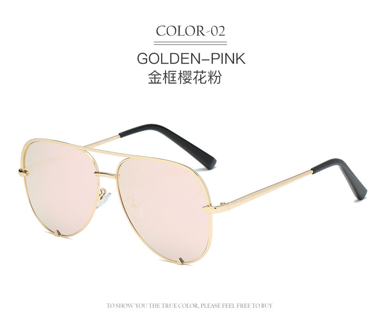 New Fashion Brand Designer Ladies Pilot Sunglasses