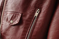 New Short Faux Soft Leather Jacket Zipper