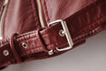 New Short Faux Soft Leather Jacket Zipper