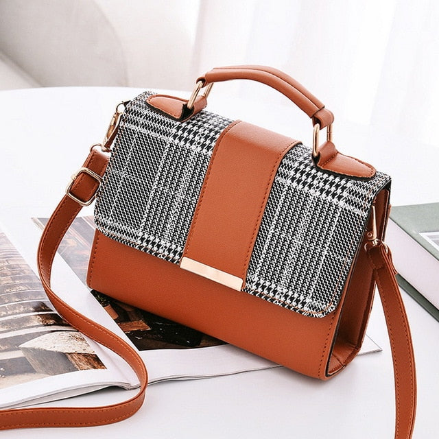 Women Fashion PU Leather Shoulder Handbags