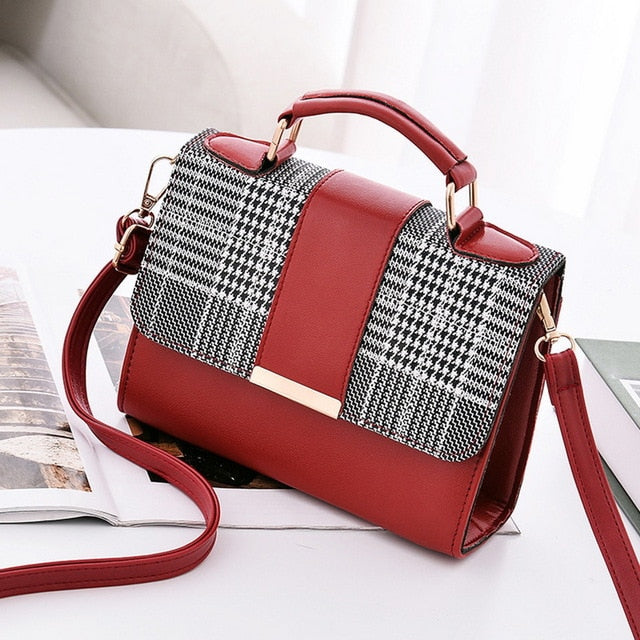 Women Fashion PU Leather Shoulder Handbags