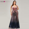 Plus Size Evening Dresses Long Pretty