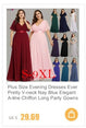 Plus Size Evening Dresses Long Pretty