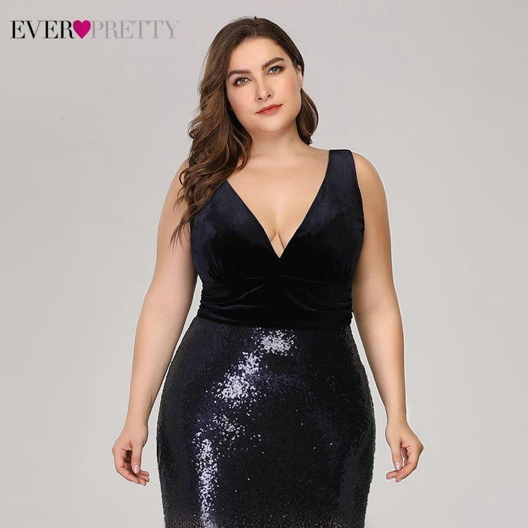 Plus Size Evening Dresses Long Pretty