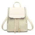 Backpack Women Pu Leather Female