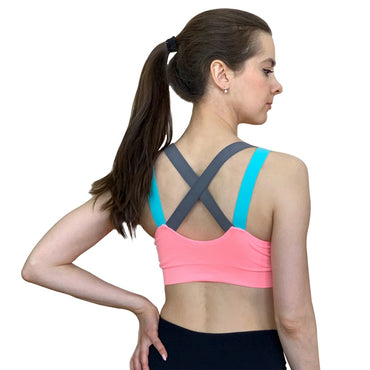 Women Push Up Cross Straps Yoga Running Gym