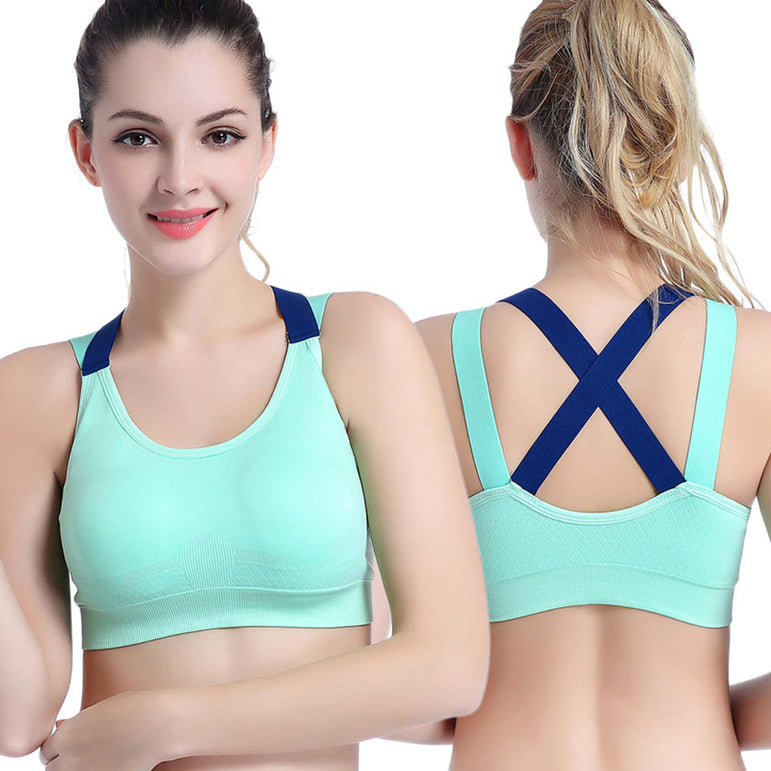 Women Push Up Cross Straps Yoga Running Gym