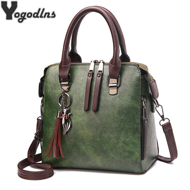 Vintage PU Leather Ladies HandBags