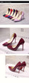 Pointed Toe Patent Leather Pumps