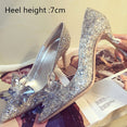 European Wedding Rhinestone Crystal Shoes