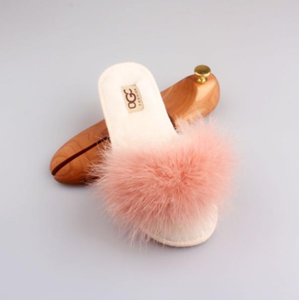 Spring Summer Autumn Winter Cotton Plush Slippers