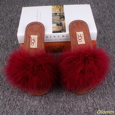 Spring Summer Autumn Winter Cotton Plush Slippers