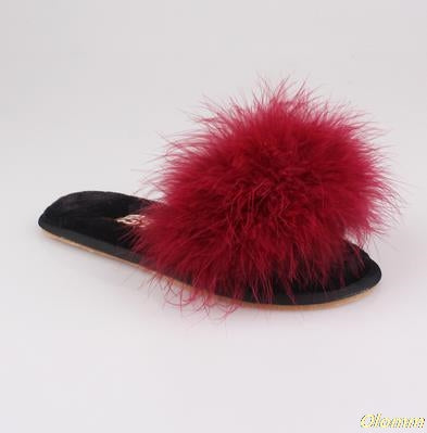 Spring Summer Autumn Winter Cotton Plush Slippers