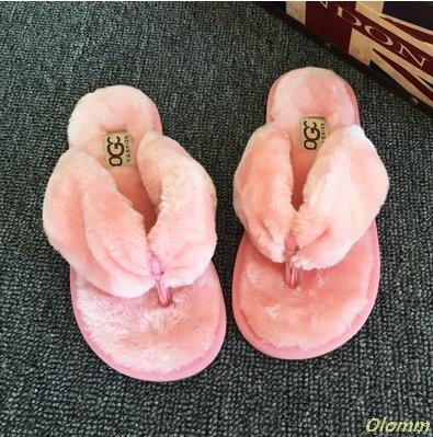 Spring Summer Autumn Winter Cotton Plush Slippers