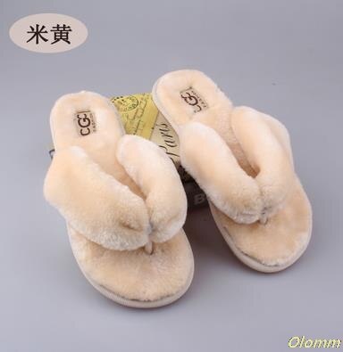 Spring Summer Autumn Winter Cotton Plush Slippers