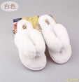 Spring Summer Autumn Winter Cotton Plush Slippers