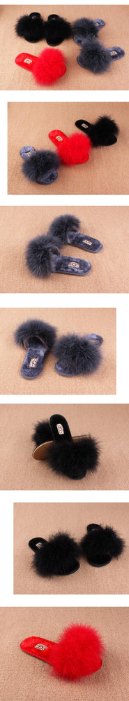 Spring Summer Autumn Winter Cotton Plush Slippers